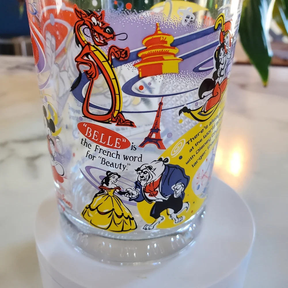 Disney 100 Years of Magic Glass EPCOT